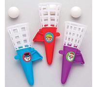 Baker Ross Christmas Pop 'n' Catch Games - Pack of 6, Christmas Party Bag Fillers and Stocking Gifts for Kids (AR869)