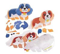 Baker Ross CN133 King Charles Spaniel Cushion Sewing Kits - Pack of 2, Sewing Craft Kits for Kids