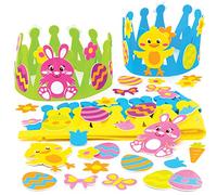 Baker Ross Easter Crowns - Pack of 3, Easter Crafts for Kids (AT514)