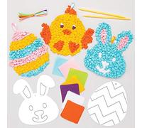 Baker Ross Easter Tissue Papers - Pack of 5, Kids Crafts Supplies (AT518)