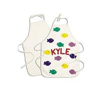 Baker Ross EK1123 Fabric Apron For Children to Design Paint & Embellish (Pack of 2), 71cm