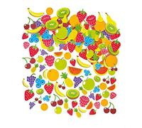 Baker Ross EV3092 Fruit Foam Stickers (Pack of 120)