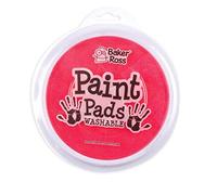 Baker Ross EV943 Pink Paint Pad - Pack of 1, For Kids Finger Painting for Arts and Crafts Projects
