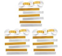 Baker Ross FE979 Gold and Silver Metallic Paper Chains - Pack of 600, Paper Crafts for Kids, Make Your Own Decorations to Display, Ideal for Arts and Crafts Projects