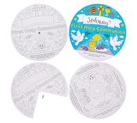 Baker Ross FN007 First Holy Communion Colour In Wheel Kits - Pack of 5, Christian Craft Kits for Kids