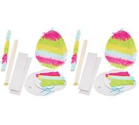 Baker Ross FN008 Easter Egg Pinata Kit - 1 Kit, Easter Party Entertainment (Pack of 2)
