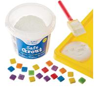 Baker Ross FN099 Safe Grout - 1 x 350g Tub, Craft Grout for Mosaics and Tiles