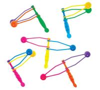 Baker Ross FN142 Mini Clackers - Pack of 10, Noise Makers, Noisy Toys for Kids