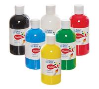 Baker Ross FN248 Textile Paint Pack 150ml - Box of 6, Fabric Paint for Textile Arts and Crafts