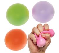 Baker Ross FN483 Squishy Sensory Balls - Pack of 4, Fidget Toys for Kids, Party Bag Fillers for Kids
