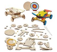 Baker Ross FN489 Mini Wooden Crossbow Archery Kits - Pack of 2, STEM, Science, Maths and Learning Aids for Kids and Schools