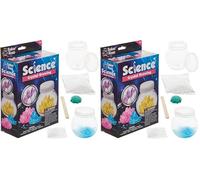 Baker Ross FN517 Crystal Growing Kit - 1 Kit, STEM, Science, Maths and Learning Aids for Kids and Schools (Pack of 2)