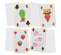 Baker Ross FN554 Blank Playing Cards - Pack of 3, Make Your Own Playing Cards, Design Your Own Card Deck