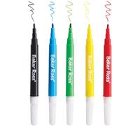 Baker Ross FX391 Mini Fibre Tip Pens - Pack of 8, Colouring and Drawing Pens for Kids, Party Bag Fillers, Childrens Party Favours