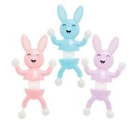 Baker Ross FX470 Bunny Wall Crawlers - Pack of 6, Easter Party Bag Fillers for Kids