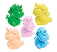 Baker Ross FX808 Unicorn Crayons - Pack of 8, Party Bag Fillers for Kids
