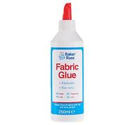 Baker Ross FX812 Fabric Glue - 250ml Bottle, Fabric Glue for Crafts