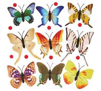 Baker Ross FX961 Self Adhesive 3D Butterflies - Pack of 30, Decorative Butterflies for Crafts