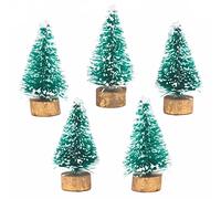 Baker Ross Mini Christmas Trees Value Pack - Kids' Crafts and Art Projects for Displays, Models and Decorations (Pack of 8)
