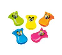 Baker Ross P4203 Duck Whistles Age 3+ (Pack of 12), Perfect for Children to Play Solo or with Friends, Ideal for Party Bag Fillers, Pass The Parcel Prizes, Gifts and More, Assorted,7 cm