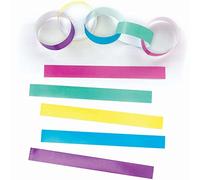 Baker Ross Pastel Chains-Pack of 300, Paper Spring Crafts for Kids (FC336), Assorted