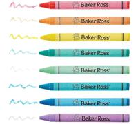 Baker Ross Pastel Crayons - Tub of 96, Art Supplies for Kids (FC330)