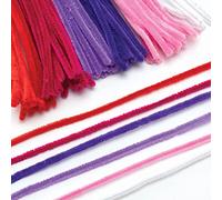 Baker Ross Pipe Cleaners-Pack of 200, Kids Valentine's Craft Supplies (FC410), Assorted
