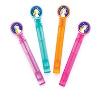 Baker Ross Rainbow Unicorn Touchable Bubbles - Ideal for Party Bag Fillers, Kids' Prizes, Gifts, and More (Pack of 8)
