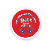 Baker Ross Red Giant Paint Pad For Kids Finger Painting for Arts and Crafts Projects (Pack of 1)
