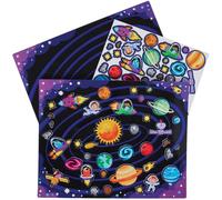 Baker Ross VC246 Solar System Magnetic Picture Scene - Each, Space Magnetic Storyboard Set