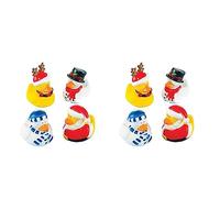 Baker Ross X275 Funky Ducks Christmas Party Bag Fillers for Kids, Assorted, 15 x 12 x 5 Centimeters (Pack of 2)