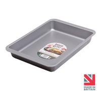 Baker & SaltÂ Multi Purpose Tin Baking Tray Dish Pan Non-Stick & Dishwasher Safe