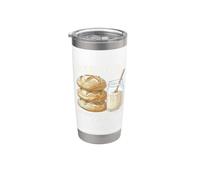 Baker Sourdough Because Regular Bread is Stupid Homesteader Stainless Steel Insulated Tumbler