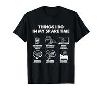 Baker Sourdough Bread Recipe Humor Spare Time Baking Lover T-Shirt