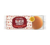 Baker Street 6 Pre-Sliced Burger Buns x 1 Pack