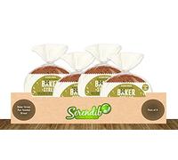 Baker Street Rye Seeded Bread | Pack of 4 | 500g each | Cleverly Packed for Long Life Freshness | Pre-Sliced