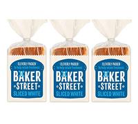 Baker Street White Sliced Bread 550g Pack of 3
