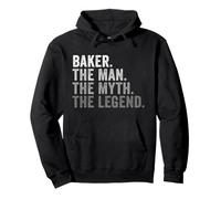 Baker The Man The Myth The Legend Funny Baker Pullover Hoodie
