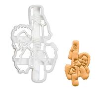 BAKERLOGY Baby Orangutan Cookie Cutter - Detailed Biscuit Cutter Design for Baking and Crafts, Ideal on Fondant, Dough, Clay