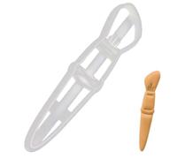 BAKERLOGY Contour Brush Cookie Cutter - Detailed Biscuit Cutter Design for Baking and Crafts, Ideal on Fondant, Dough, Clay
