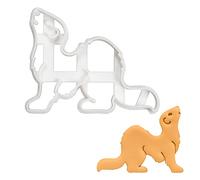 BAKERLOGY Ferret Body Cookie Cutter - Detailed Biscuit Cutter Design for Baking and Crafts, Ideal on Fondant, Dough, Clay