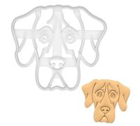 BAKERLOGY Great Dane Face Cookie Cutter - Detailed Biscuit Cutter Design for Baking and Crafts, Ideal on Fondant, Dough, Clay