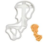 BAKERLOGY Hip Bone Cookie Cutter - Detailed Biscuit Cutter Design for Baking and Crafts, Ideal on Fondant, Dough, Clay