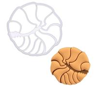 BAKERLOGY Introverted Isopod Cookie Cutter - Rolled-Up Woodlouse Biscuit Cutter for Bug-Themed Bakes, Perfect for Insect Enthusiasts, Nature Lovers, Entomology Fans, and Creepy Crawly Party Treats