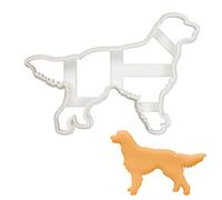 BAKERLOGY Irish Red and White Setter Outline Cookie Cutter - Detailed Biscuit Cutter Design for Baking and Crafts, Ideal on Fondant, Dough, Clay