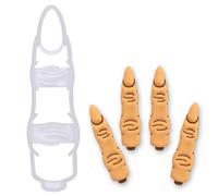 BAKERLOGY Large Witch Finger Cookie Cutter - Creepy Halloween Fondant & Biscuit Mould for Creative Bakers & Spooky Party Treats