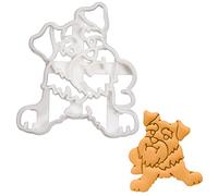 BAKERLOGY Mini Schnauzer Body Cookie Cutter - Detailed Biscuit Cutter Design for Baking and Crafts, Ideal on Fondant, Dough, Clay