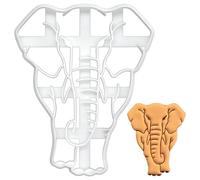 BAKERLOGY Mother Elephant Cookie Cutter - Detailed Biscuit Cutter Design for Baking and Crafts, Ideal on Fondant, Dough, Clay