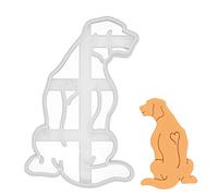 BAKERLOGY Rhodesian Ridgeback Body Cookie Cutter - Detailed Biscuit Cutter Design for Baking and Crafts, Ideal on Fondant, Dough, Clay