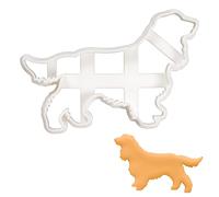 BAKERLOGY Show Cocker Spaniel Silhouette Cookie Cutter - Detailed Biscuit Cutter Design for Baking and Crafts, Ideal on Fondant, Dough, Clay